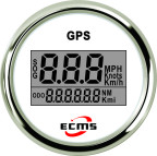 디지털 GPS 스피드메타(White Dial)-ECH