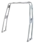 접이식 스테인레스롤바(Ø30mm, Width 170-205/H 120cm)