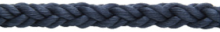 8 Strand Rope, Polyester/Navy Blue