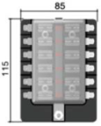 퓨즈홀더박스(12)